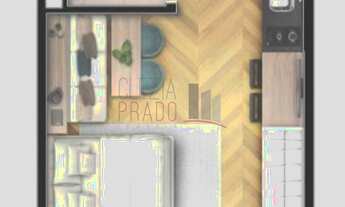 Imagem 6: 1 dormitório, 1 banheiros, 24M² de Área Construída, 24M² de Área Total