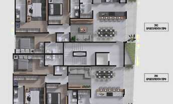 Imagem 7: SQUARE - APARTAMENTO GARDEN NA PRAIA BRAVA - ITAJAÍ