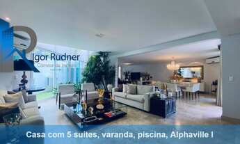 Imagem: Casa com 5 suítes no Alphaville I