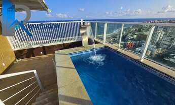 Imagem: Cobertura com 3 Suítes, 165m², Vista Mar