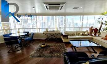 Imagem 2: Luxuoso 4 suítes no Horto Florestal com 321m², andar alto, varanda gourmet e 4 vagas! - PO