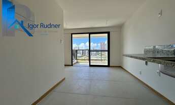 Imagem 5: Quarto e sala, NOVO, nascente total, andar alto, infraestrutura completa no Caminho das Ár