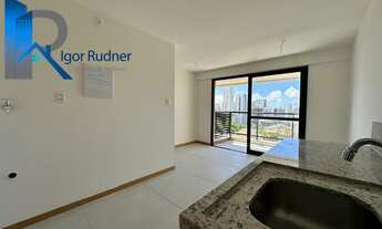 Imagem 4: Quarto e sala, NOVO, nascente total, andar alto, infraestrutura completa no Caminho das Ár