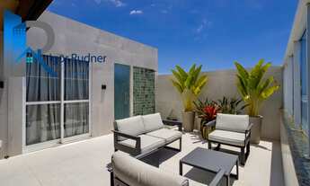 Imagem 5: Cobertura Duplex com Vista Mar em Alphaville ? 3 Quartos, 144m², Terraço Gourmet