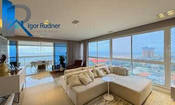 Imagem 2: Apartamento Alto Padrão com Vista Mar em Patamares ? 155m², 3 Vagas, Finamente Decorado