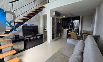 Imagem: Loft 1 Quarto, 60m², Decorado, Vista Mar