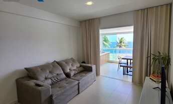 Imagem 3: Exclusivo Frente Mar na Barra ? 71m² no Costa España, Quarto e sala com Varanda Gourmet