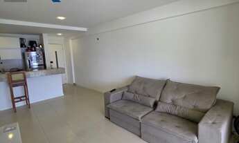 Imagem 6: Exclusivo Frente Mar na Barra ? 71m² no Costa España, Quarto e sala com Varanda Gourmet