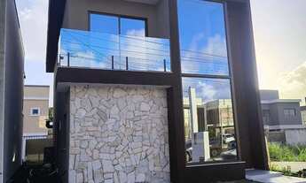 Imagem: Casa Nova com 4 suítes e estrutura de lazer