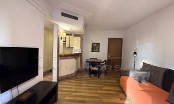 Imagem 2: Flat para locação no Itaim Bibi, São Paulo-SP: 1 quarto, 1 sala, 1 banheiro, 42m² de área