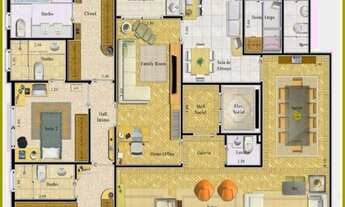 Imagem 5: Exclusive Perdizes da Exto com 192 m2 úteis! Apto de 4 suítes ( 1 aberto , planta modifica