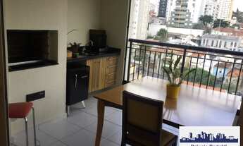 Imagem 3: POMPÉIA COM AMPLA VARANDA GOURMET, 3 DORMS,1 ST , 2 GARS DEMARCADAS, 104 M2 ÚTEIS, SOL DA