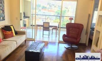 Imagem 2: POMPÉIA COM AMPLA VARANDA GOURMET, 3 DORMS,1 ST , 2 GARS DEMARCADAS, 104 M2 ÚTEIS, SOL DA