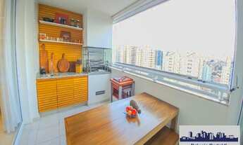 Imagem 2: BLANC PAULO MAURO NA POMPÉIA COM 180 M2 ÚTEIS, VARANDA GOURMET, VISÃO DE 270 GRAUS, 3 STS