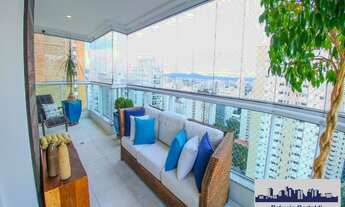 Imagem 4: BLANC PAULO MAURO NA POMPÉIA COM 180 M2 ÚTEIS, VARANDA GOURMET, VISÃO DE 270 GRAUS, 3 STS