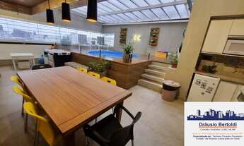 Imagem 2: COBERTURA COM PISCINA E REFORMADA EM CONDOMÍNIO CLUBE NA POMPEIA COM 4 DORMS, 2 SUÍTES, 3