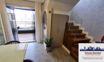 Imagem 7: COBERTURA NA VILA ROMANA NA RUA FABIA COM 193 M2 ÚTEIS SENDO 3 SÚITES , 4 GARS, LINDA VIS