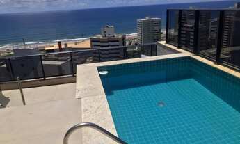 Imagem 4: Com ambientes amplos e modernos essa cobertura duplex com três suítes vista mar com 233,5m