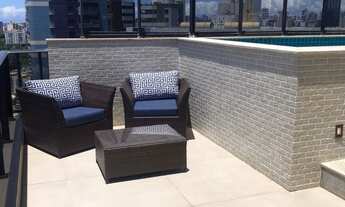 Imagem 6: Com ambientes amplos e modernos essa cobertura duplex com três suítes vista mar com 233,5m