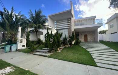 Imagem 4: Com conceito moderno e ambientes amplos essa belíssima casa com três suítes a venda em Alp