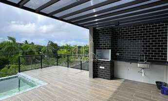 Imagem 5: Com conceito moderno e ambientes amplos essa belíssima casa com três suítes e espaço gourm