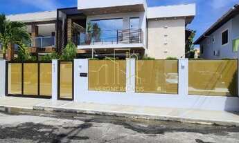 Imagem 3: Com ambientes amplos e modernos essa casa duplex vista mar com quatro suítes e espaço gour