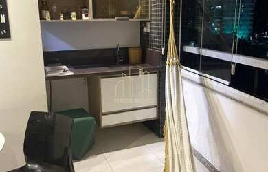 Imagem 2: Apartamento mobiliado dois quartos varanda gourmet com vista mar a venda em Patamares