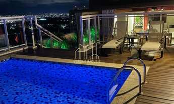 Imagem 2: Cobertura linear com quatro suítes espaço gourmet piscina a venda no Greenville em Patamar