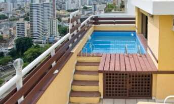 Imagem: Vendo bela cobertura vista mar com três