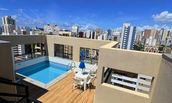 Imagem 4: Excelente cobertura vista mar decorada com três suítes e área gourmet a venda na Pituba