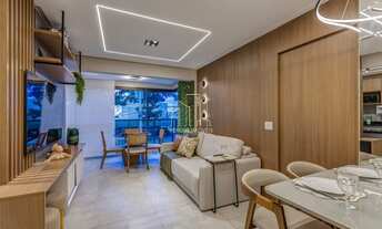 Imagem: Apartamento decorado com duas suítes a