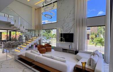 Imagem 4: Linda casa duplex de alto padrão com quatro suítes área gourmet a venda em Alphaville salv