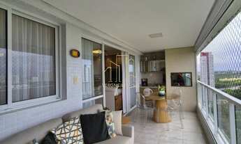 Imagem 2: Vendo apartamento no Greenville Platno em Patamares com três quartos e varanda gourmet