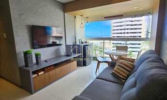 Imagem 3: Lindo apartamento decorado vista mar quarto e sala varanda gourmet a venda em Armação