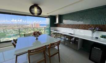 Imagem 3: Apartamento de Alto Padrão com Vista Mar ? 3 Suítes à Venda no Ed. Biarritz, Patamares