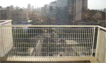 Imagem: Loft, 1 suíte, lavabo, sala ampla com pé