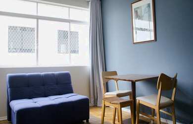 Imagem 3: Studio Lindo - MOBILIADO - 1 sala/ quarto / 1 banheiro / cozinha, - 40m - Al Santos