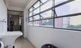 Imagem 4: Apto locação MOBILIADO - 2 dorm - sala ampla - cozinha americana - 1 vaga - 89m2 - 5 min