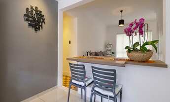 Imagem 6: Apto locação MOBILIADO - 2 dorm - sala ampla - cozinha americana - 1 vaga - 89m2 - 5 min