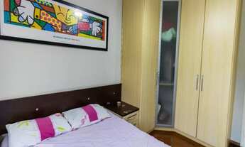 Imagem 4: Lindo sobrado em condomínio fechado, 3 dormitórios sendo 1 suíte toda mobiliada, com sacad