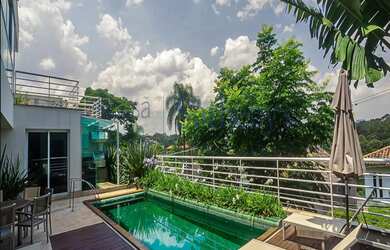 Imagem 2: Casa de condominio - 4 suites, 5 vagas, lavabo, terraço, varanda, salão de festas, academi