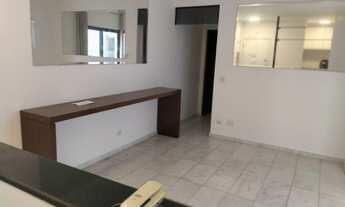 Imagem 6: Apto locação SEMI MOBILIADO - com 01 dormitorio, 01 banheiro, sala, 01 vaga , 50m - proxim