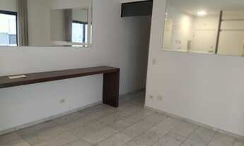 Imagem 3: Apto locação SEMI MOBILIADO - com 01 dormitorio, 01 banheiro, sala, 01 vaga , 50m - proxim