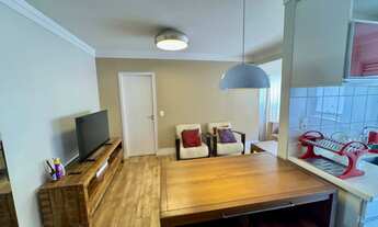 Imagem 3: Apto locação - MOBILIADO - com 02 dorm sendo 01 suite, 01 vaga , 54m² - com lazer