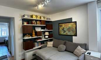 Imagem 2: Apartamento a venda reformado, com 57m, com 1 dormitório, sala 02 ambientes, cozinha refor