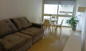 Imagem 2: Aparamento para locação MOBILADO - com 01 dormitório m 01 banherio, sala ampla, 50m - prox