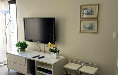 Imagem 7: Apartamento para locação MOBILIADO - com 1 suite com terraço e ar condicionado, 01 vaga,4