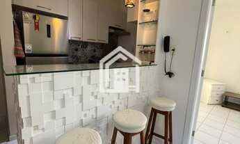 Imagem: Apartamento quarto e sala mobiliado no Caminho