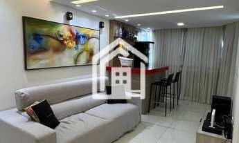 Imagem 3: Apartamento 3 quartos com dependência, porteira fechada, no Caminho das Árvores