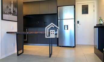 Imagem 3: Apartamento quarto e sala mobiliado, vista mar no Caminho das Árvores